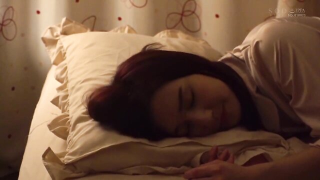 Iori Kogawas sister in law wakes up from a deep sleep for a steamy handjob