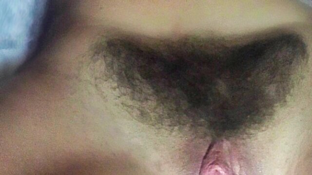 I present my hairy pussy to you in hopes of your approval