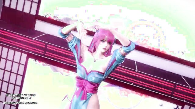 3D Hentai Games presents IU\'s sexy dance in League of Legends
