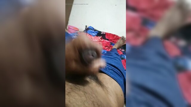 Desi boy masturbates with his big cock in HD video