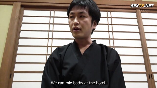 Japanese wife Nene cuckolded at hot spring with fertility issues