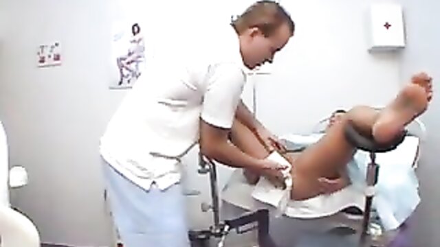 HQ porn video of a young girl getting her gyno checkup