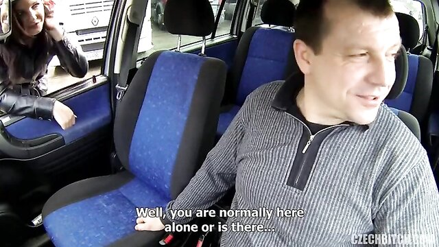 Public sex with a prostitute in car