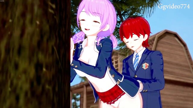 Vídeo Koikatsu Party - Ao ar livre com ela. Assista ao melhor conteúdo xvideos 3d Hentai hentaigame anime uniforme adolescente ao ar livre.