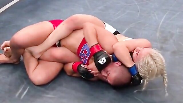 Experience the thrill of amateur wrestling and babe porn