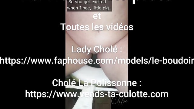 Watch Lady Chole surprise him with her panties in this French porn trailer