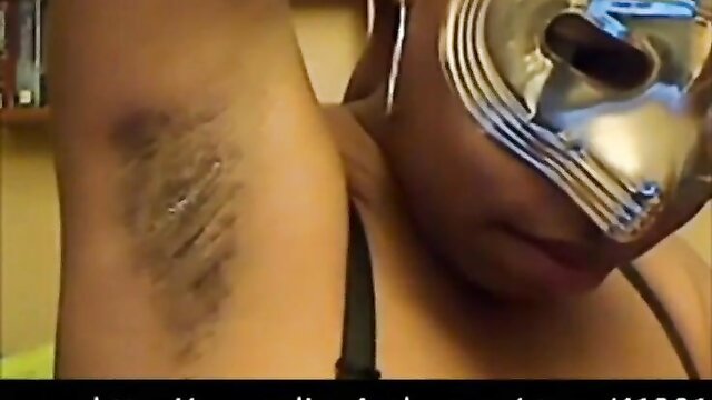 Hairy girls fucking in fetish sex video with hairy armpits
