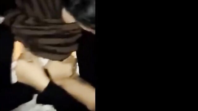 Teen Asian gets her big boobs bounced by a handyman