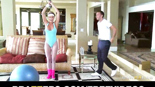 Brandi Love, a horny MILF, enjoys a big cock in this video