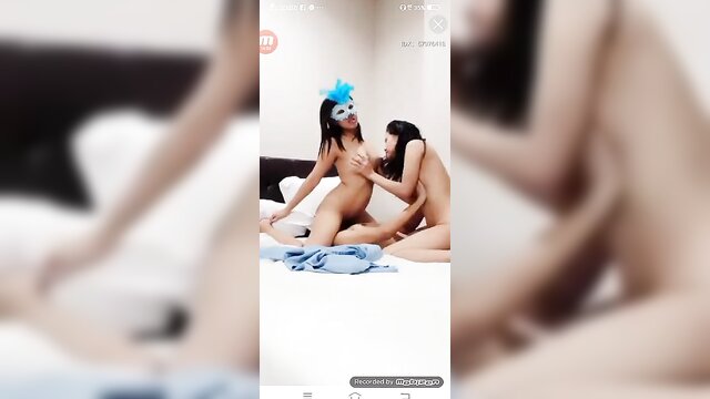 Indonesian amateur threesome in HD video