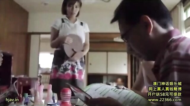 Japanese MILF turned sex doll for cheating husband
