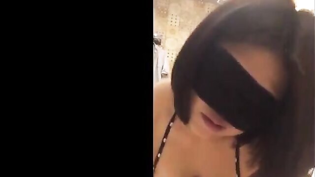 Japanese wife with big tits gets pounded in POV