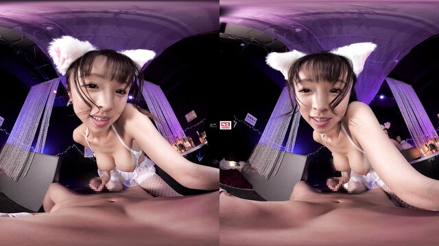 Experience the ultimate pleasure with Japanese sex bunny in VR 360