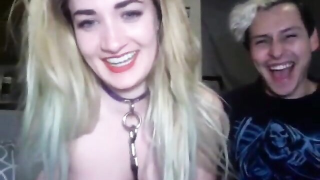 Teen fingering pussy on webcam - video 14