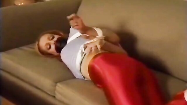 Watch a girl get bound and spanked in this amateur porn video