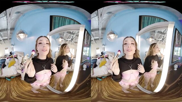 Experience the ultimate POV sex with a raver girl in VR